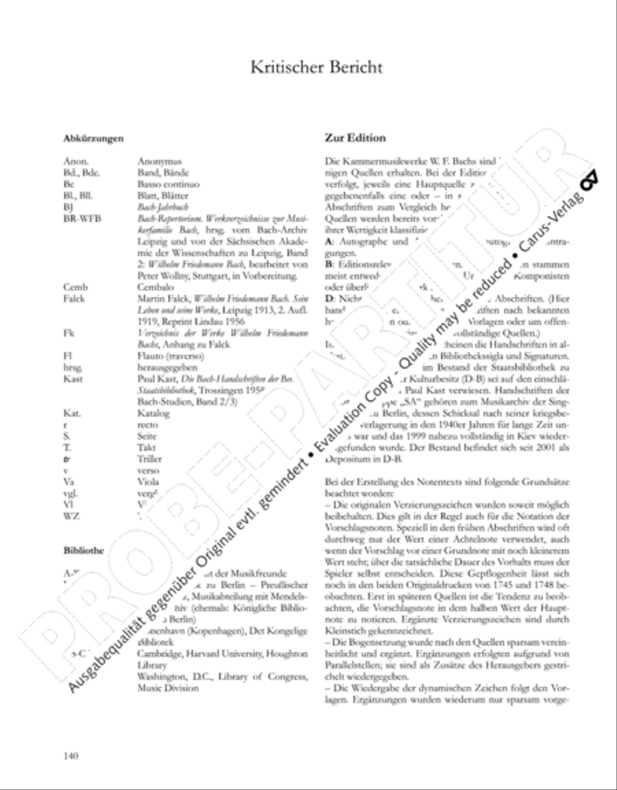 Gesamtausgabe Band 3 (Kammermusik: Duette, Solo- und Triosonaten) Score scores gallery preview page 161