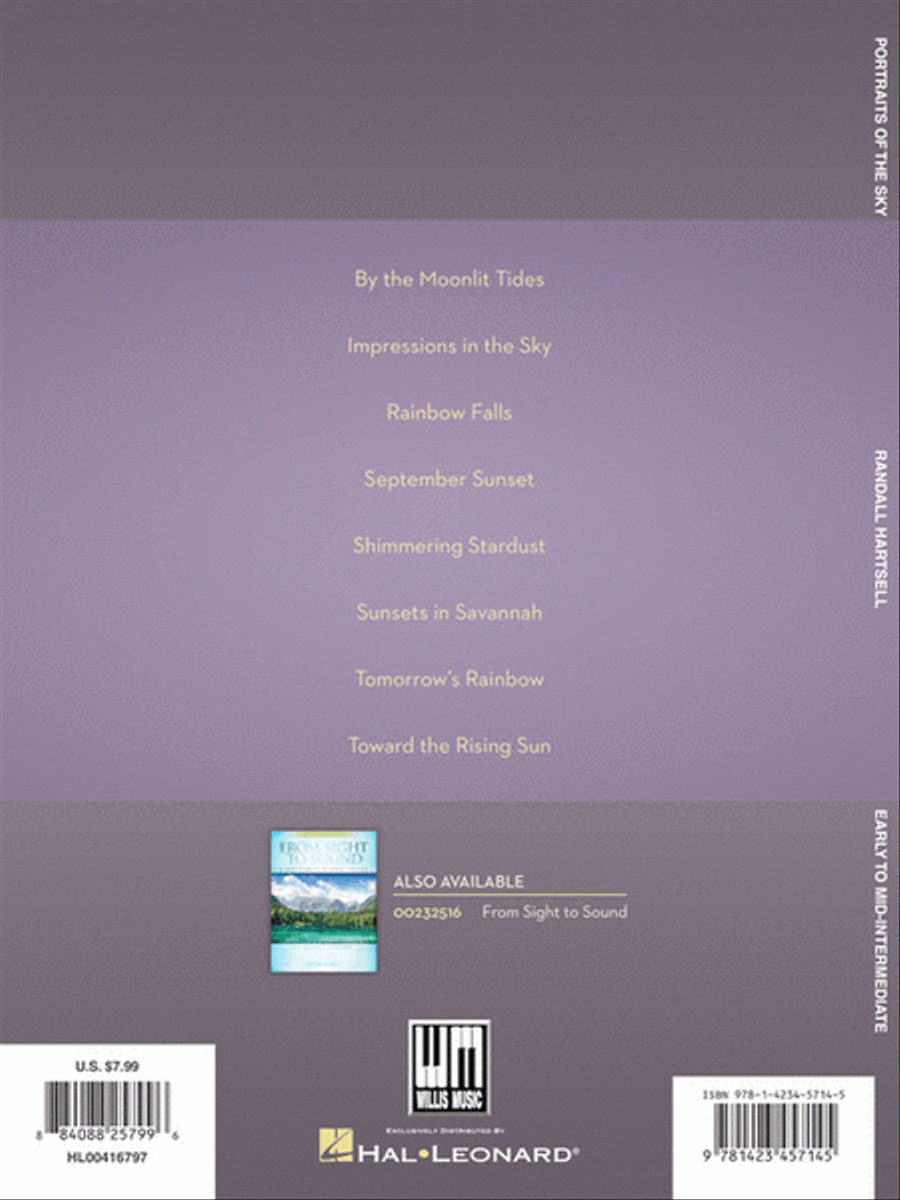 Portraits of the Sky Piano Solo scores gallery preview page 7