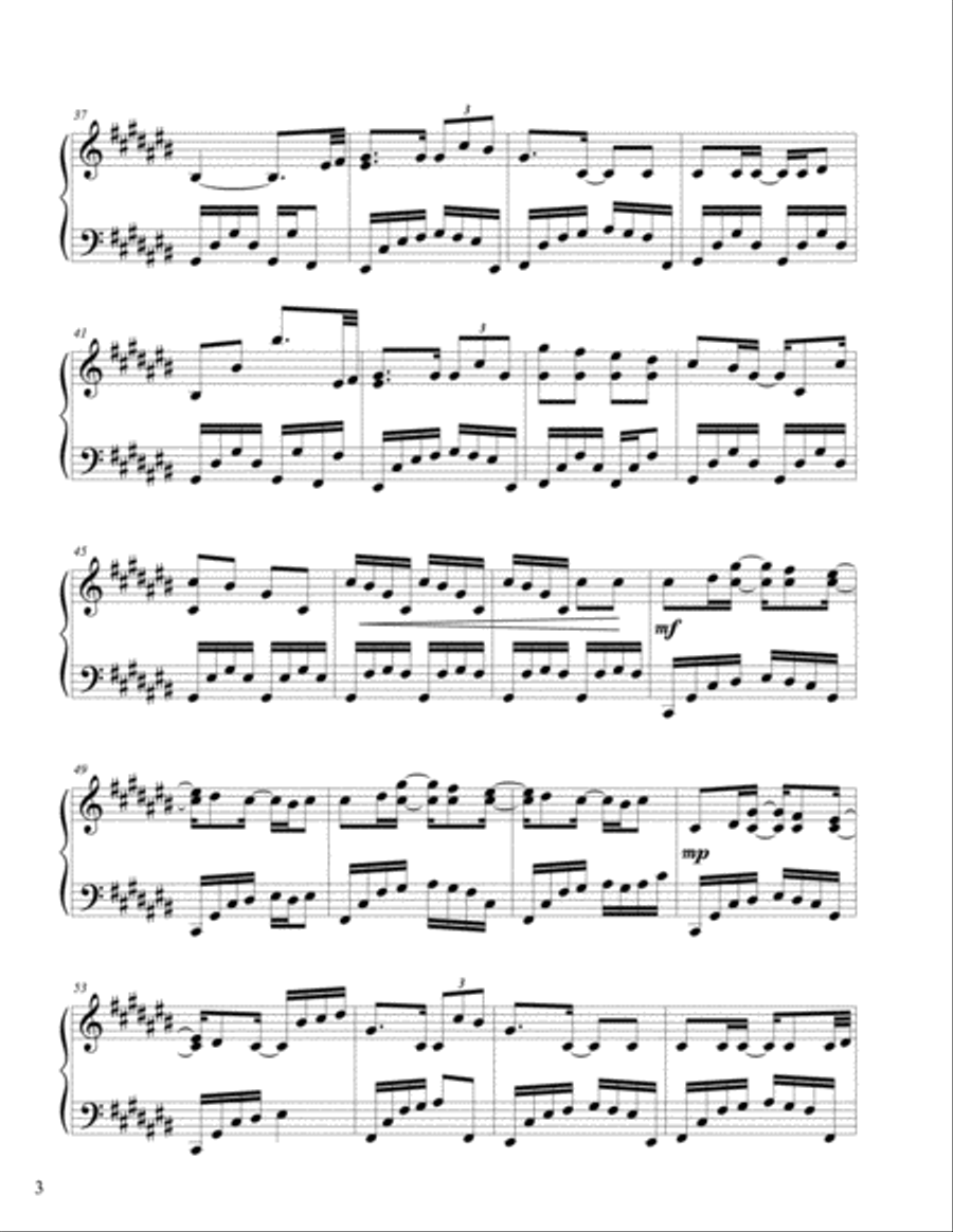 PAINTING COLORS PAINTING COLORS Piano Solo scores gallery preview page 3