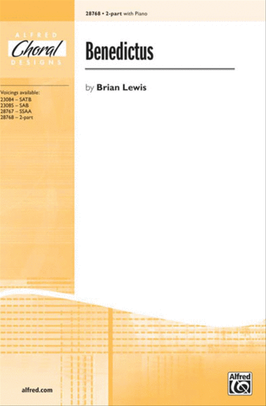 Benedictus Benedictus 2-Part scores gallery preview page 1