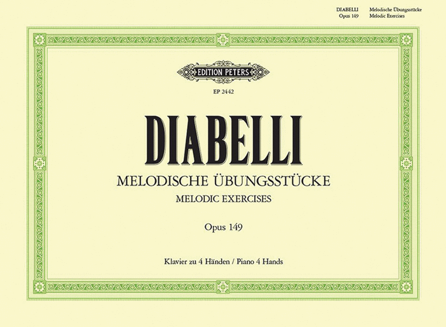 Anton Diabelli : Melodious Exercises (28)(Original)