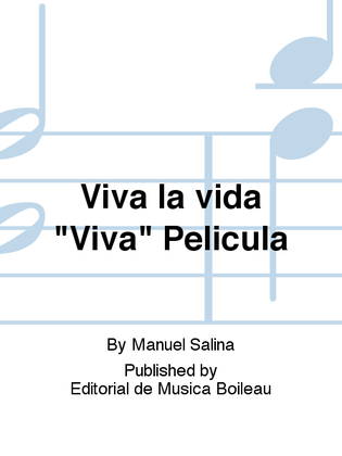 Book cover for Viva la vida "Viva" Pelicula
