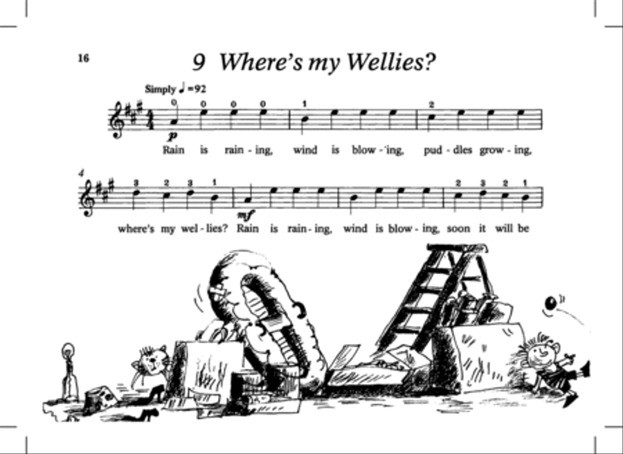 Red Parrot Green Parrot (Violin Book) Viola scores gallery preview page 4