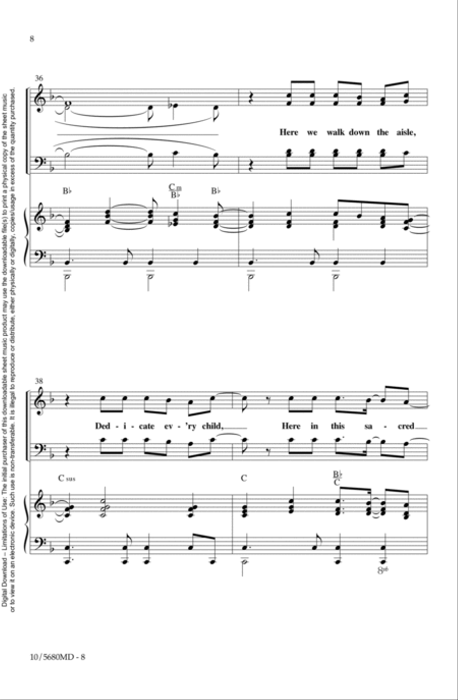 This is the Place This is the Place 4-Part scores gallery preview page 8