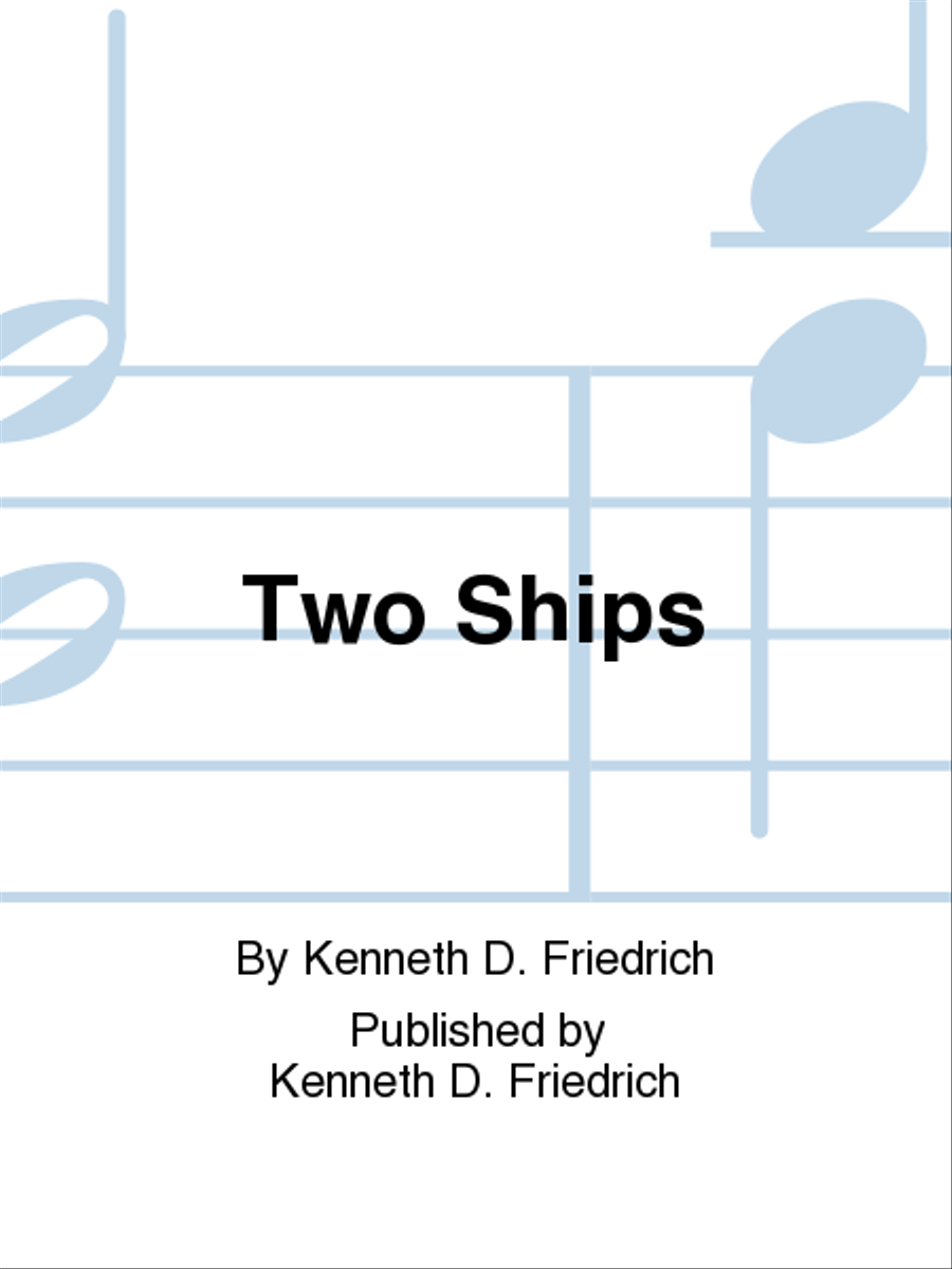 Two Ships Two Ships Euphonium scores gallery preview page 1