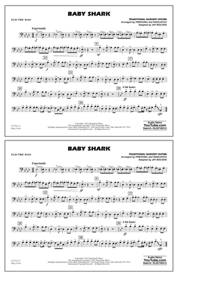Baby Shark (arr. Jay Bocook) - Electric Bass