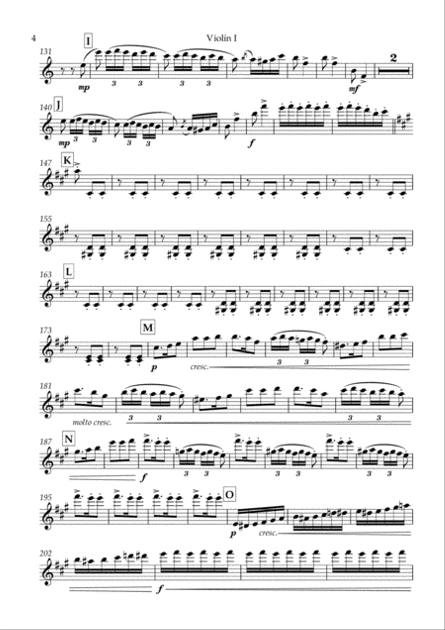 La Boda de Luis Alonso - G. Gimenez - For String Quartet (Parts) String Quartet scores gallery preview page 4