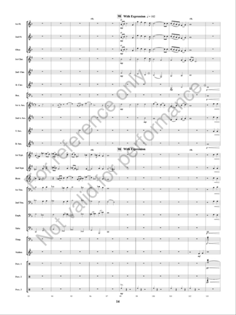 Carolina's Majesty Concert Band scores gallery preview page 15