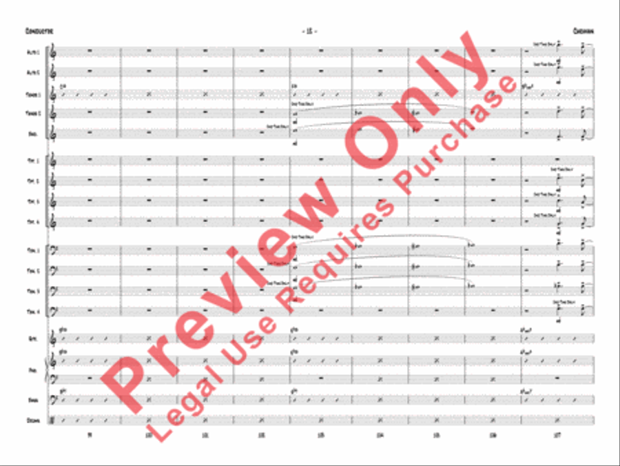 Caravan Caravan Jazz Ensemble scores gallery preview page 15