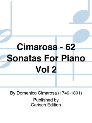 Cimarosa - 62 Sonatas For Piano Vol 2
