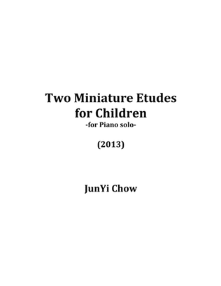 Two Miniature Etudes for Children