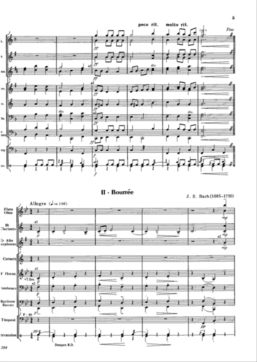 In A Baroque Manner Concert Band scores gallery preview page 5