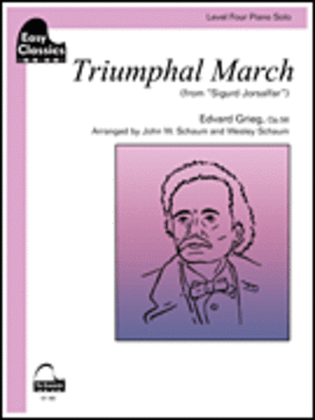 Book cover for Triumphal March, Op. 56