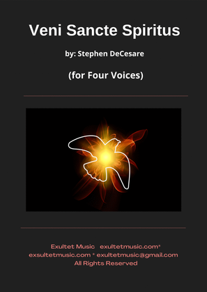 Veni Sancte Spiritus (for 4 voices)