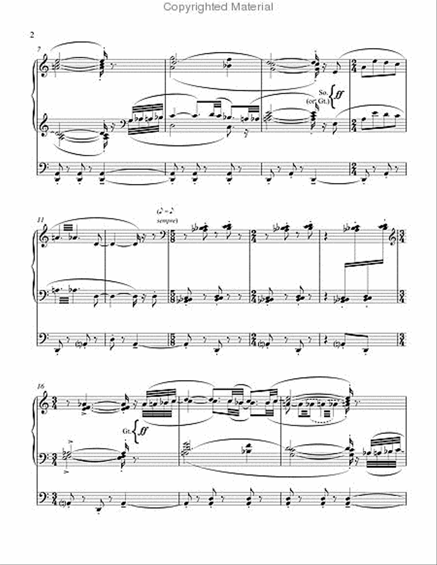 The Aeolian Sonata Organ scores gallery preview page 2