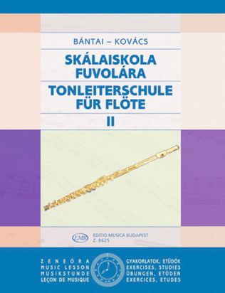 Book cover for Tonleiter-Schule für Flöte II