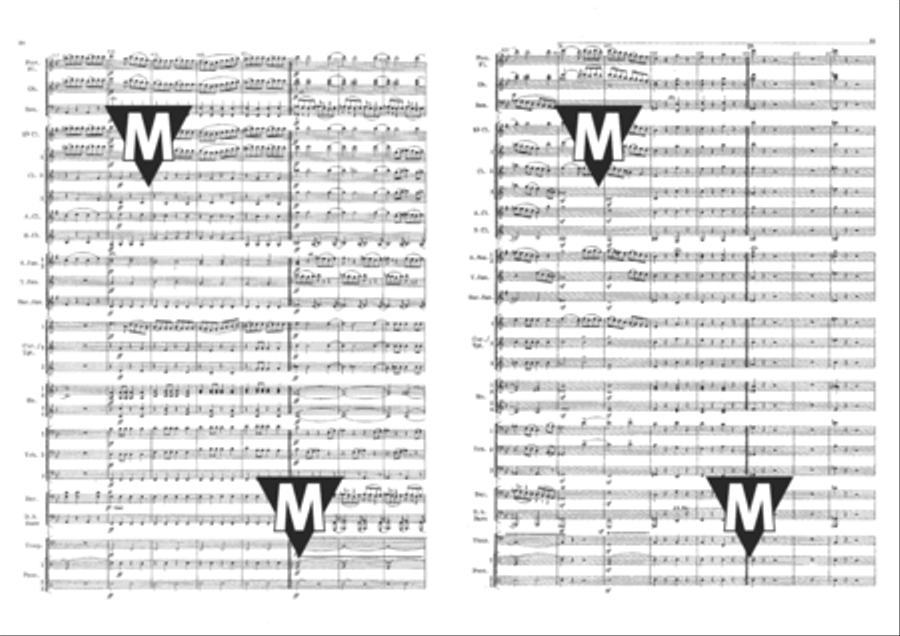 The Mill on the Cliff The Mill on the Cliff Concert Band scores gallery preview page 28