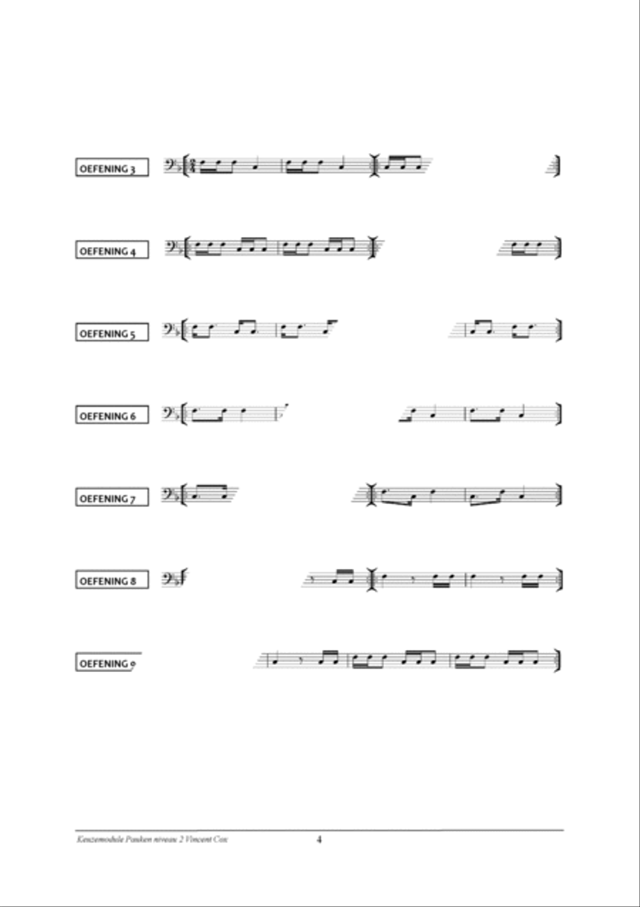 Percussion Modular: Pauken 2 Percussion scores gallery preview page 5