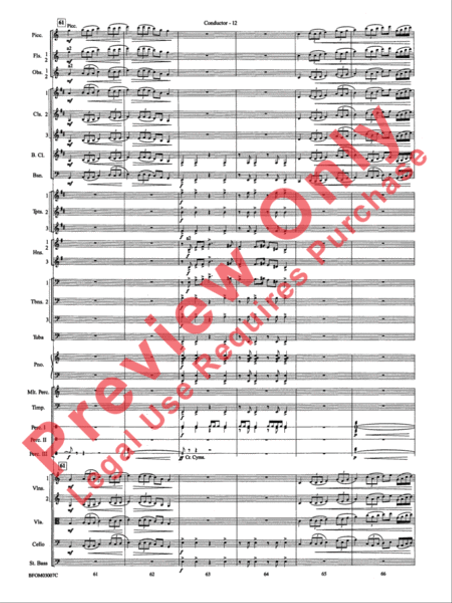 Inchon Full Orchestra scores gallery preview page 17