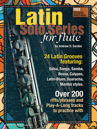 Book cover for Latin Solo Series for Flute