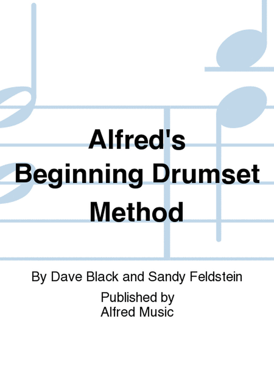 Alfred's Beginning Drumset Method image number null