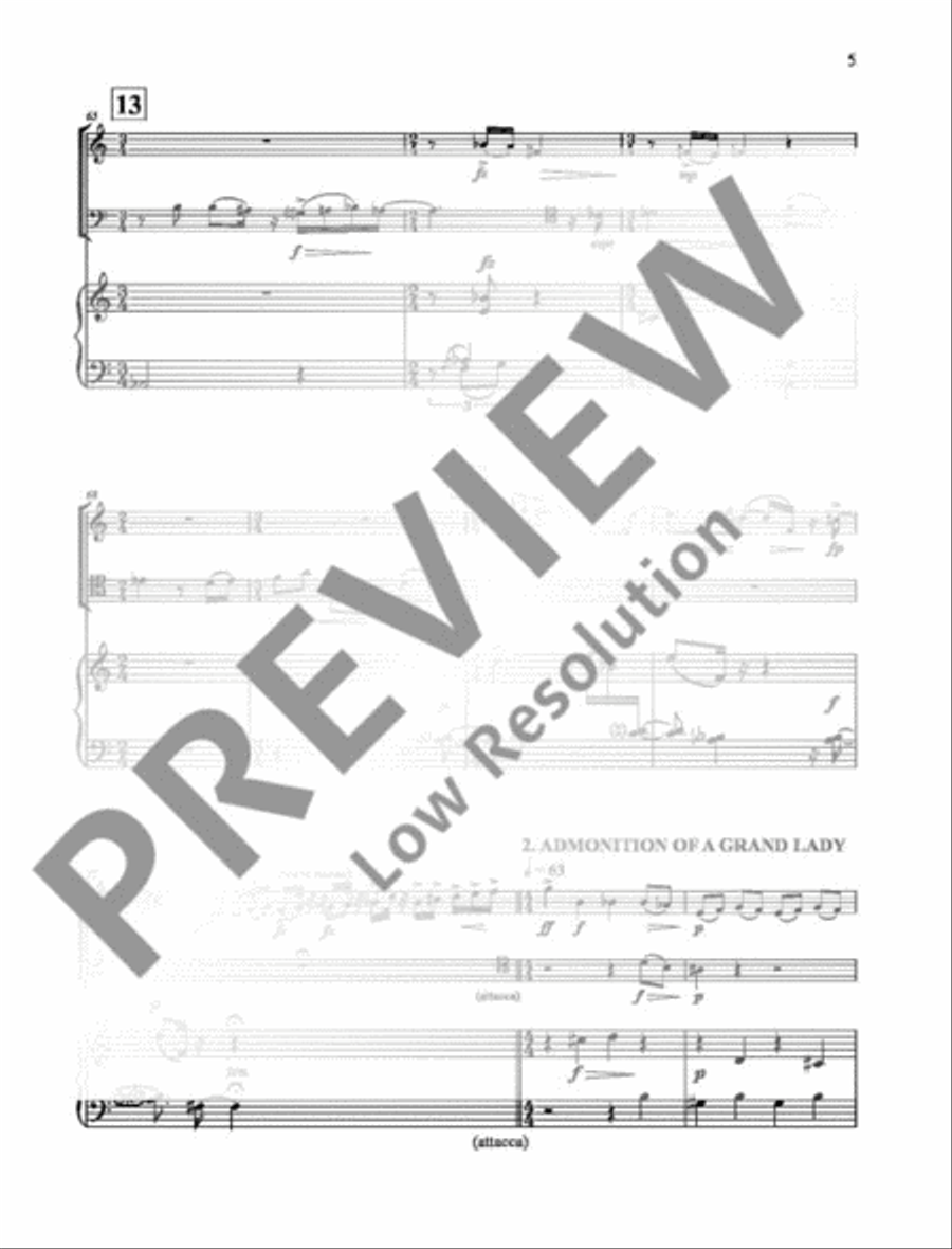 Piano Trio No. 2 Piano Trio scores gallery preview page 8