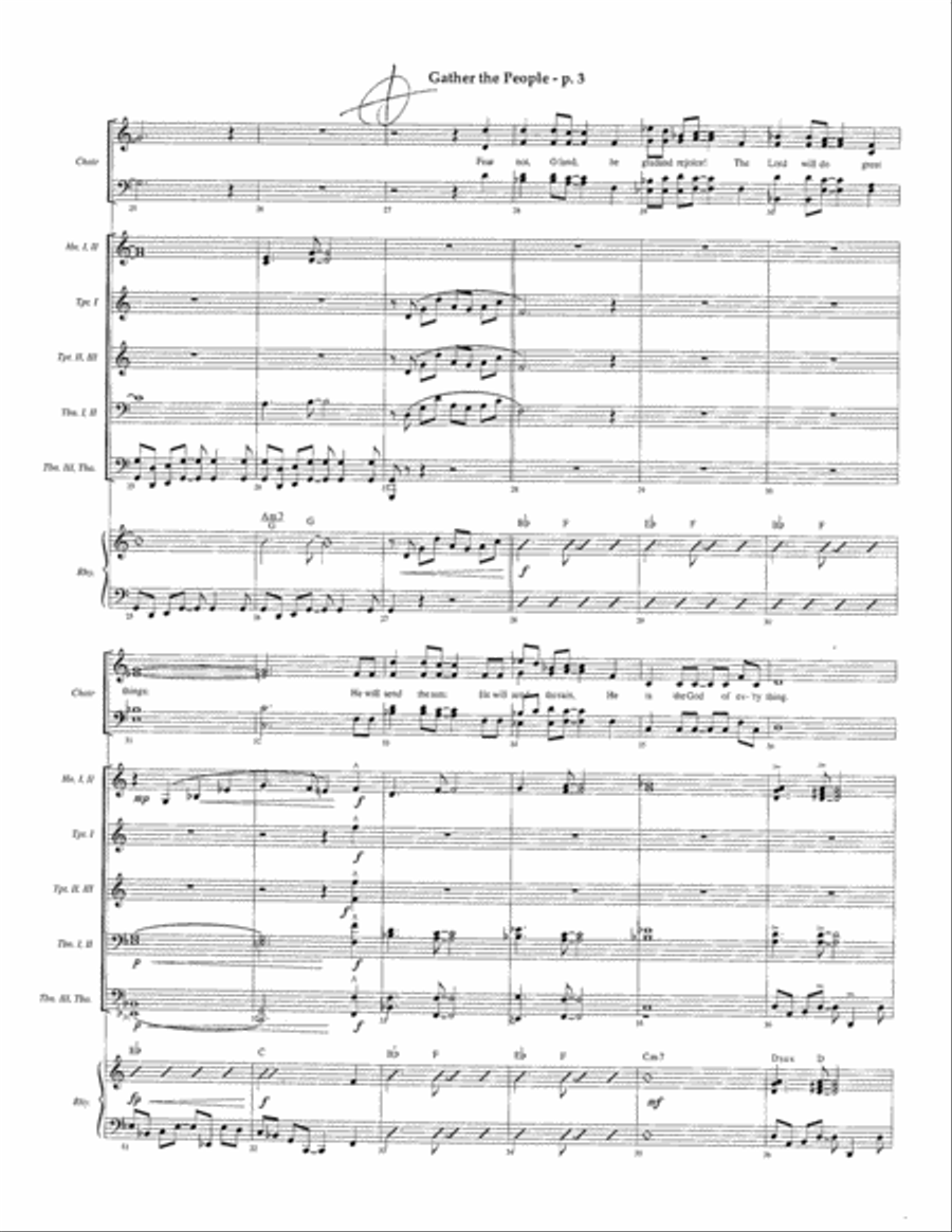 Gather the People Piano scores gallery preview page 3