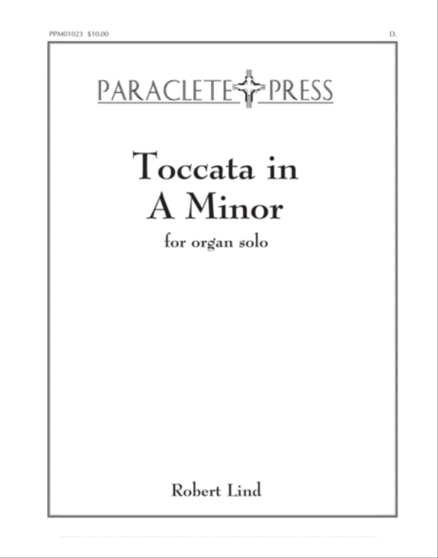 Toccata in A Minor Organ scores gallery preview page 2