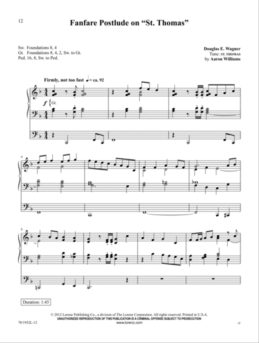 Music for Rejoicing Music for Rejoicing Organ Solo scores gallery preview page 5