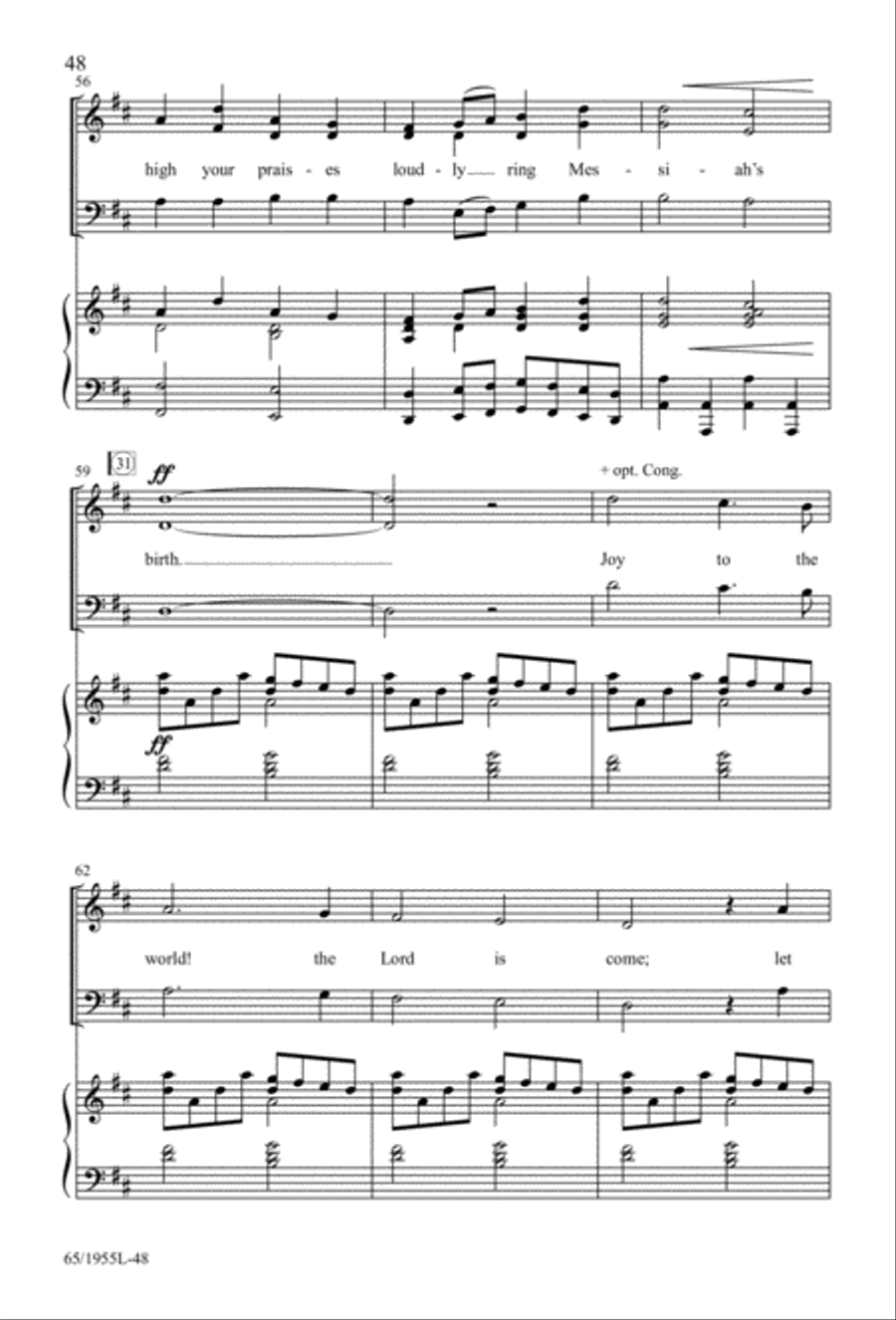 The Promise of a King 3-Part scores gallery preview page 48