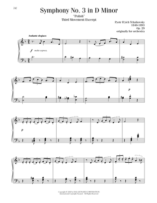 Symphony No. 3 In D Minor ("Polish"), Op. 29, Third Movement Excerpt