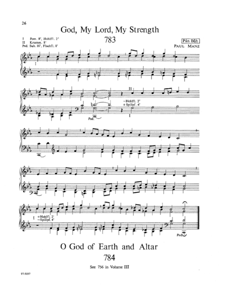 Preludes for the Hymns in Worship Supplement (1969), Vol IV: General