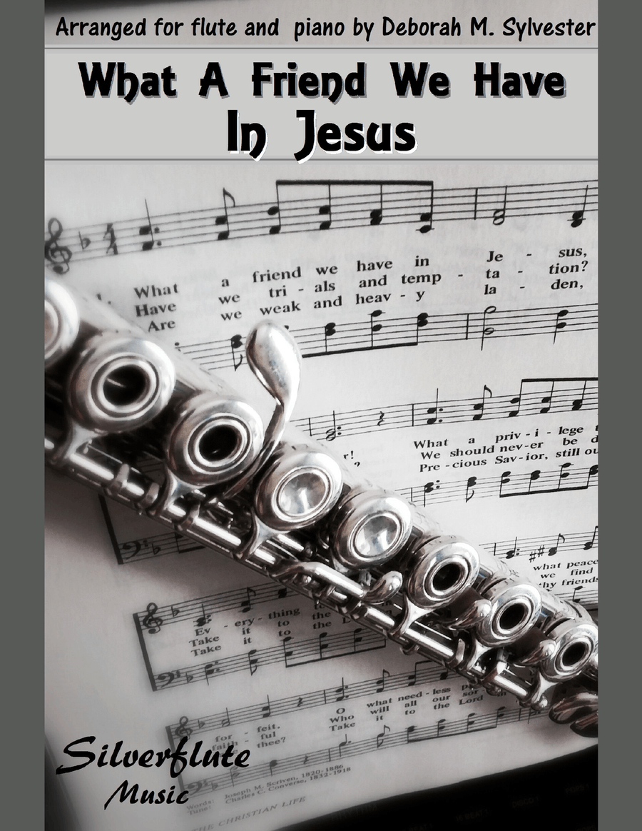 What A Friend We Have In Jesus Flute Solo scores gallery preview page 1