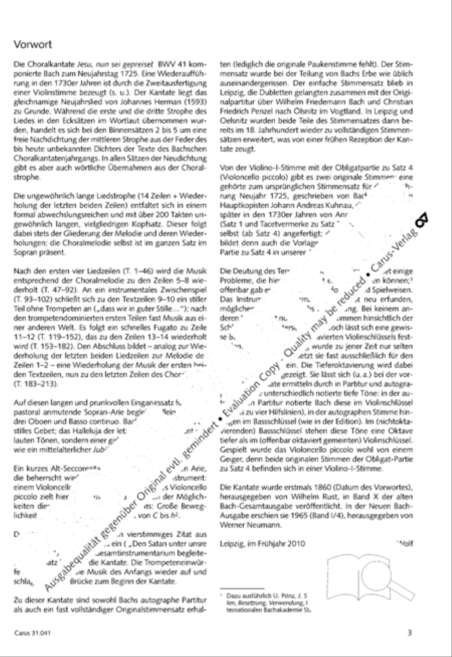 O Lord, we come to praise thee 4-Part scores gallery preview page 4