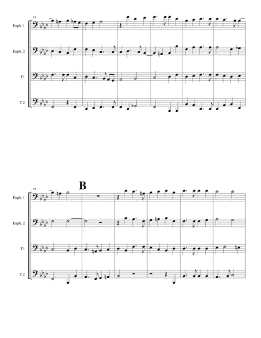 O Magnum Mysterium Brass Ensemble scores gallery preview page 2