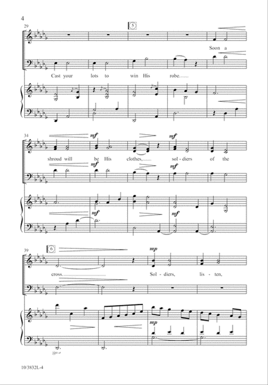 Soldiers of the Cross 3-Part scores gallery preview page 4