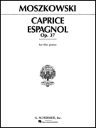 Book cover for Caprice Espagnol, Op. 37