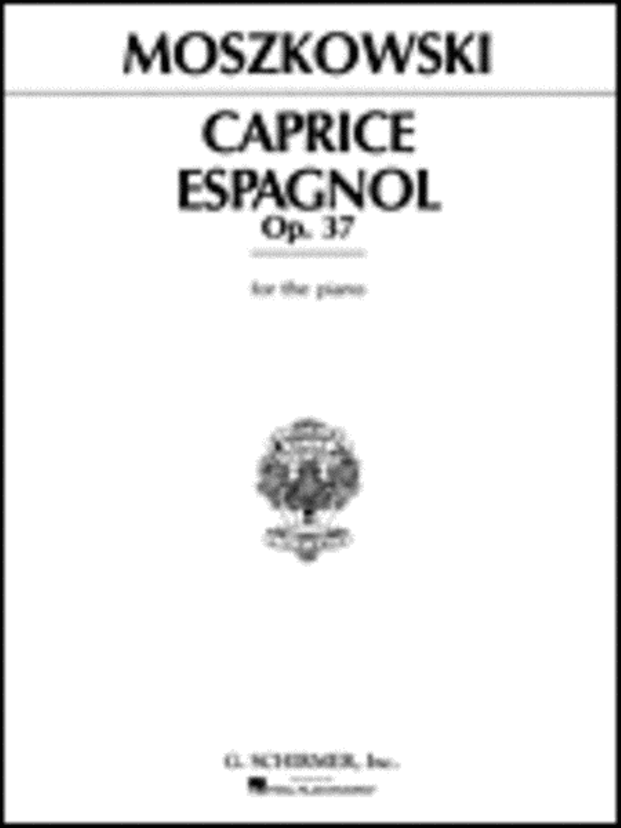 Book cover for Caprice Espagnol, Op. 37