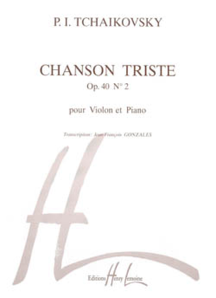 Book cover for Chanson Triste