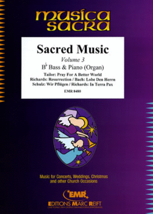Book cover for Sacred Music Volume 3