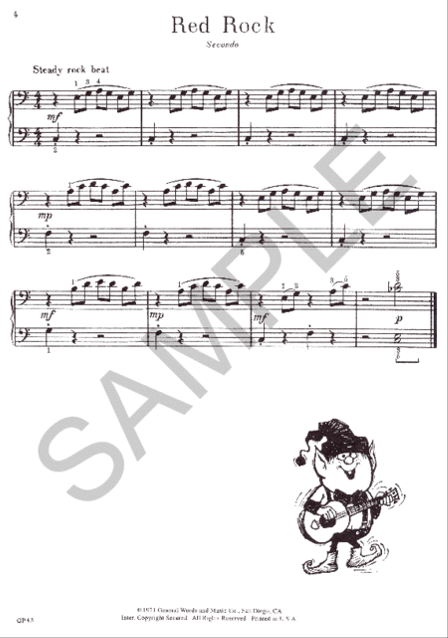 Duets For Fun, Book 2 Piano Method scores gallery preview page 2