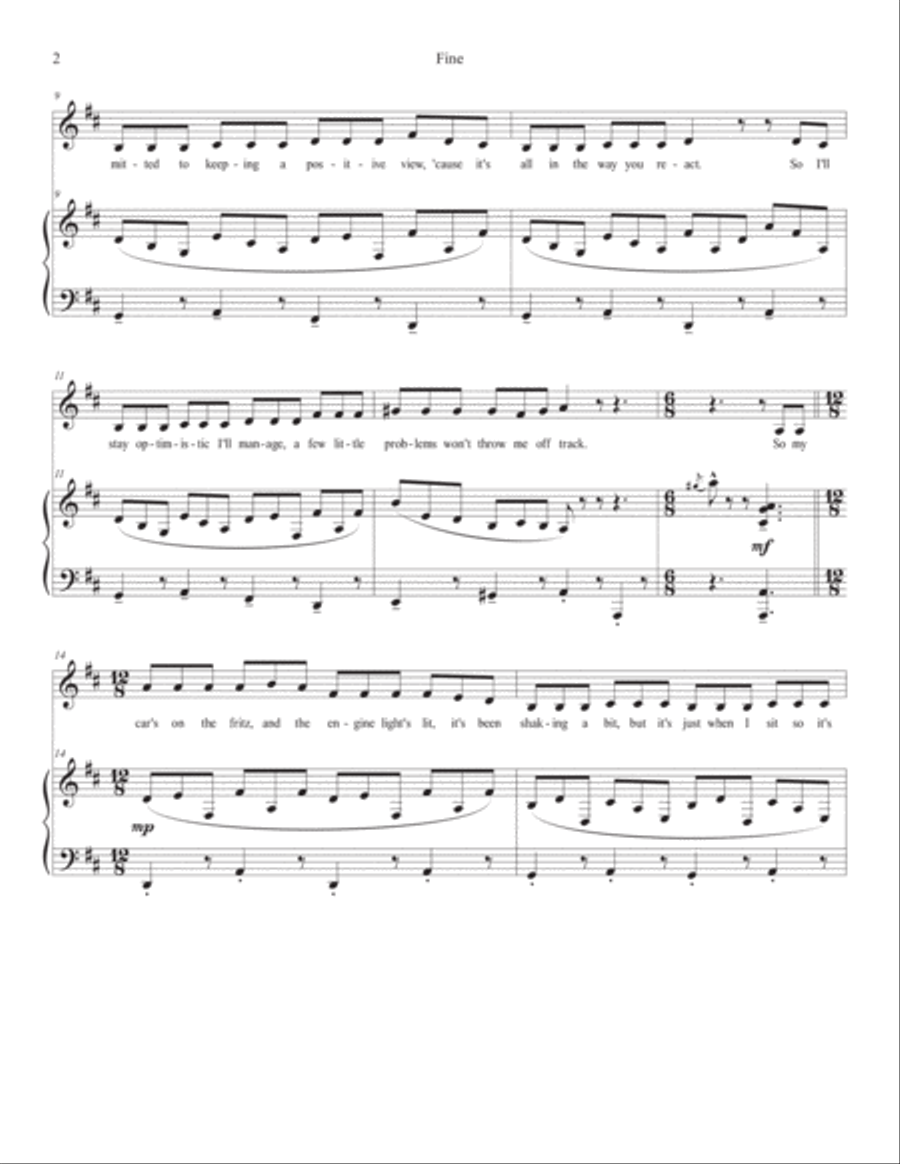 Fine Voice Solo scores gallery preview page 2