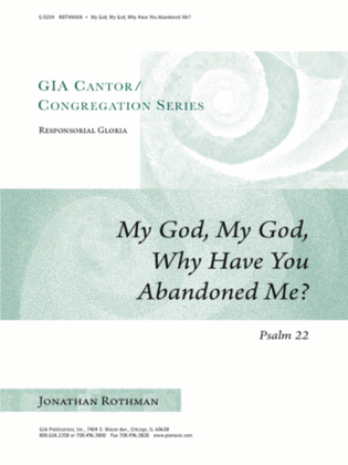 Book cover for My God, My God, Why Have You Abandoned Me?