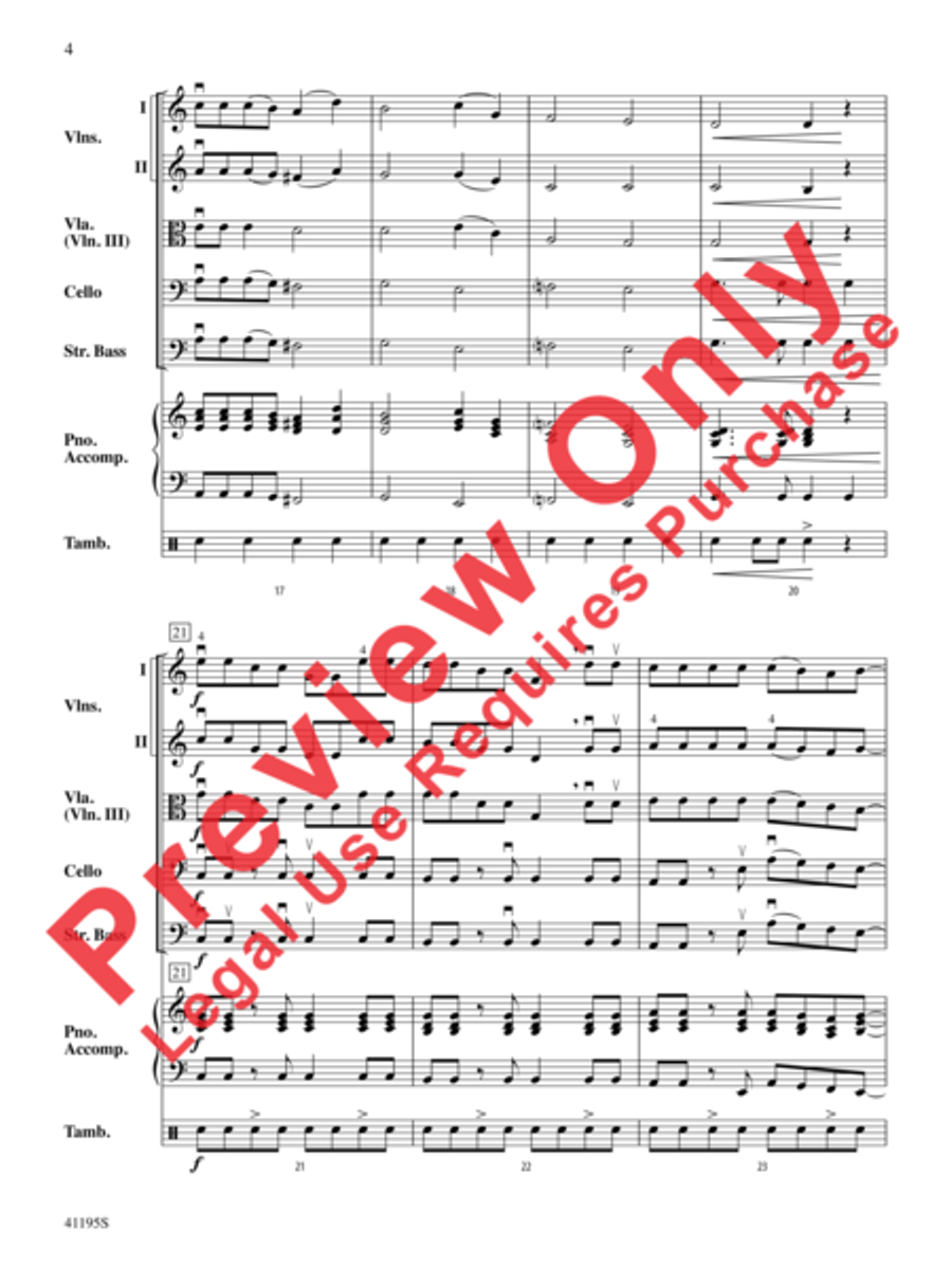 Just Give Me a Reason String Orchestra scores gallery preview page 5