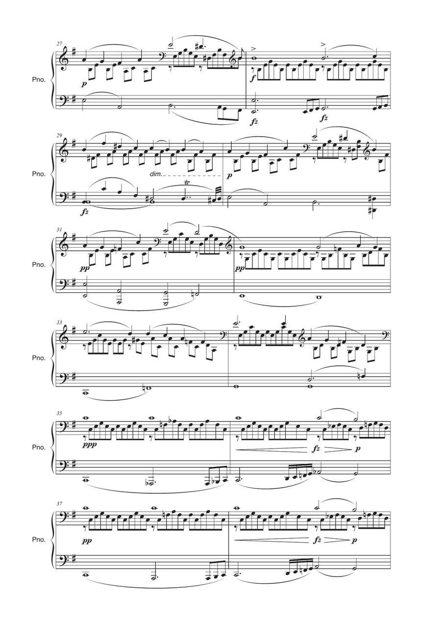 Impromptu No. 3, Op. 90, D. 889 (G-major version) Piano Solo scores gallery preview page 3