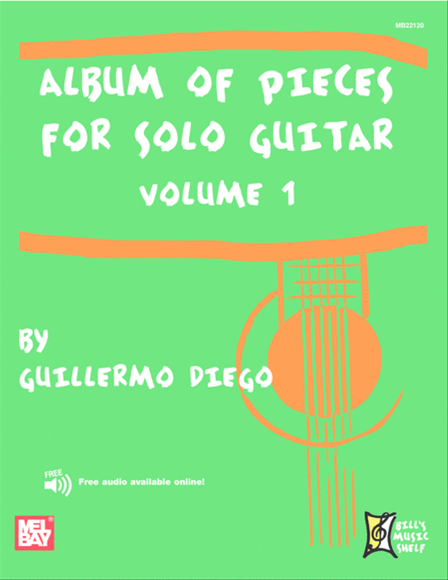 Album of Pieces for Solo Guitar, Volume 1 Acoustic Guitar scores gallery preview page 1