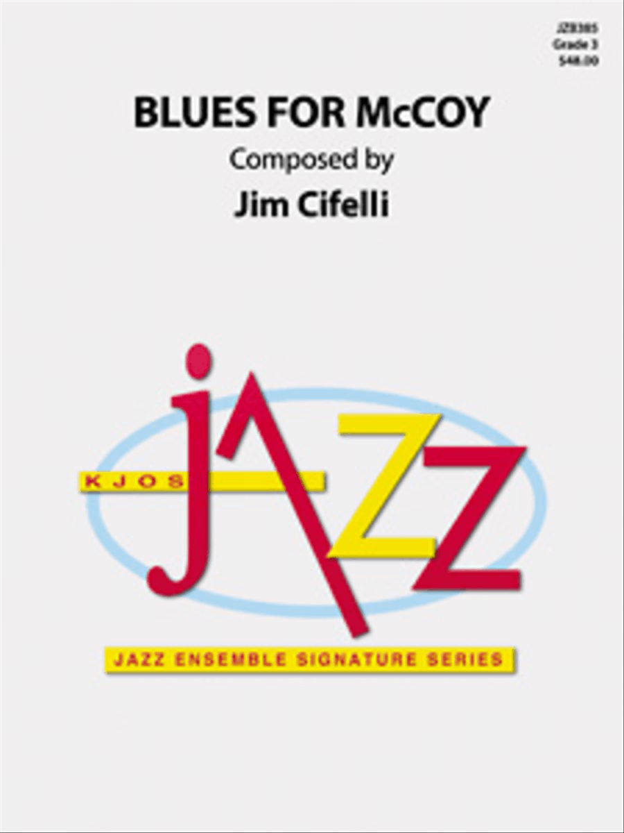 Blues For McCoy Jazz Ensemble scores gallery preview page 1