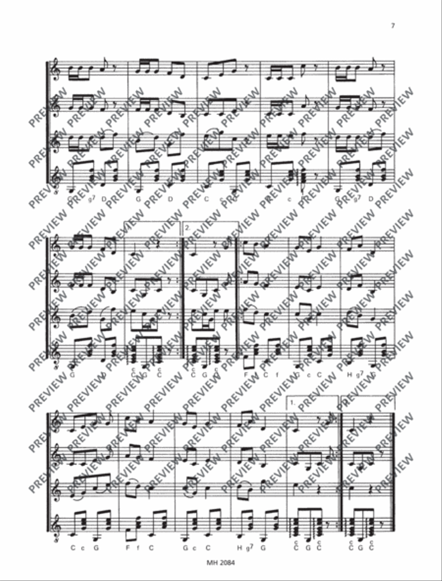 Hackbrett und Flöte Flute scores gallery preview page 8