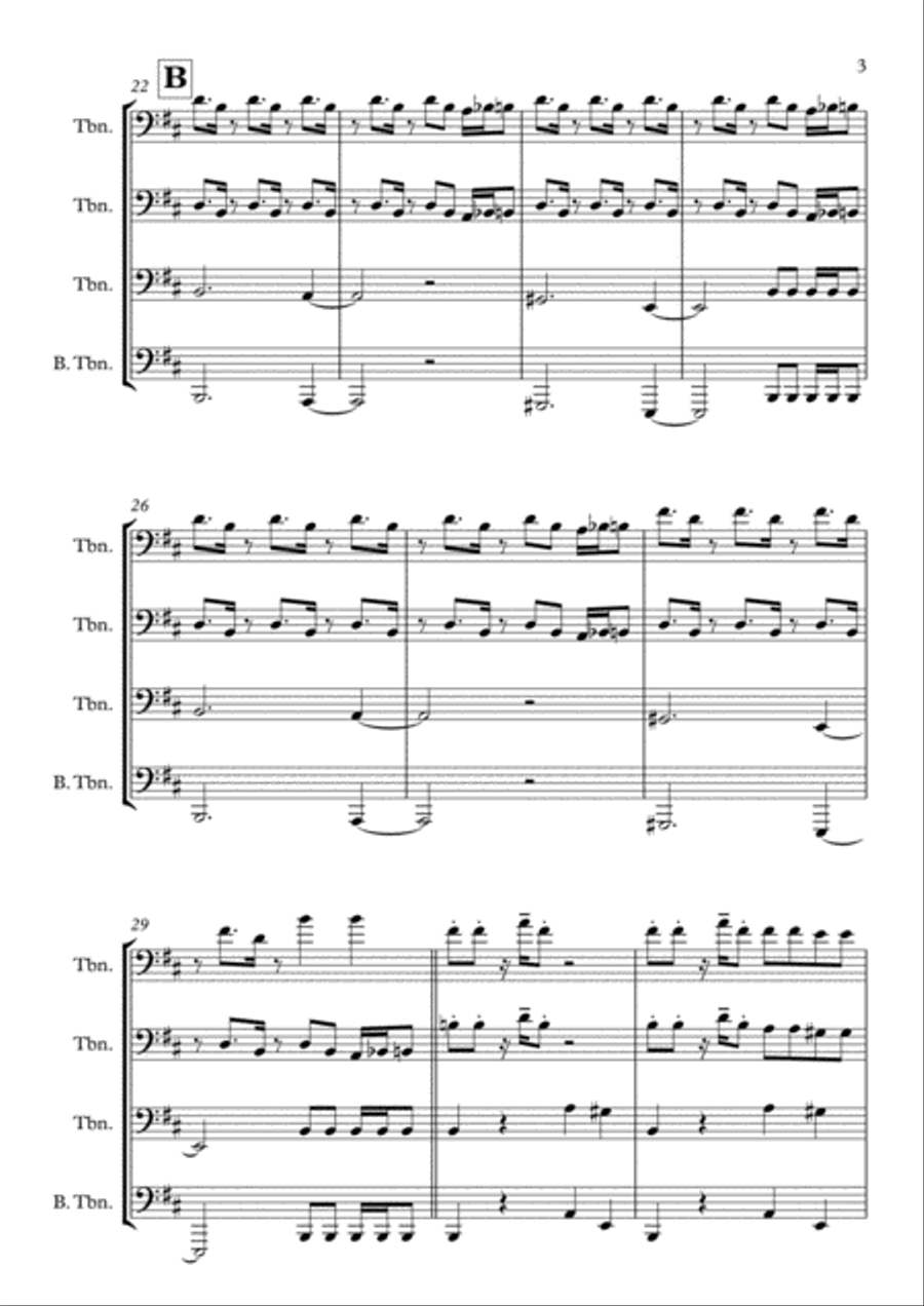 Jetthanat.T Jetthanat.T Brass Ensemble scores gallery preview page 3