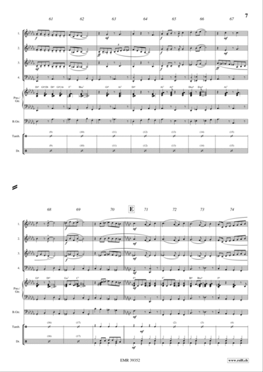 Come Little Children Come Little Children Woodwind Quartet scores gallery preview page 6